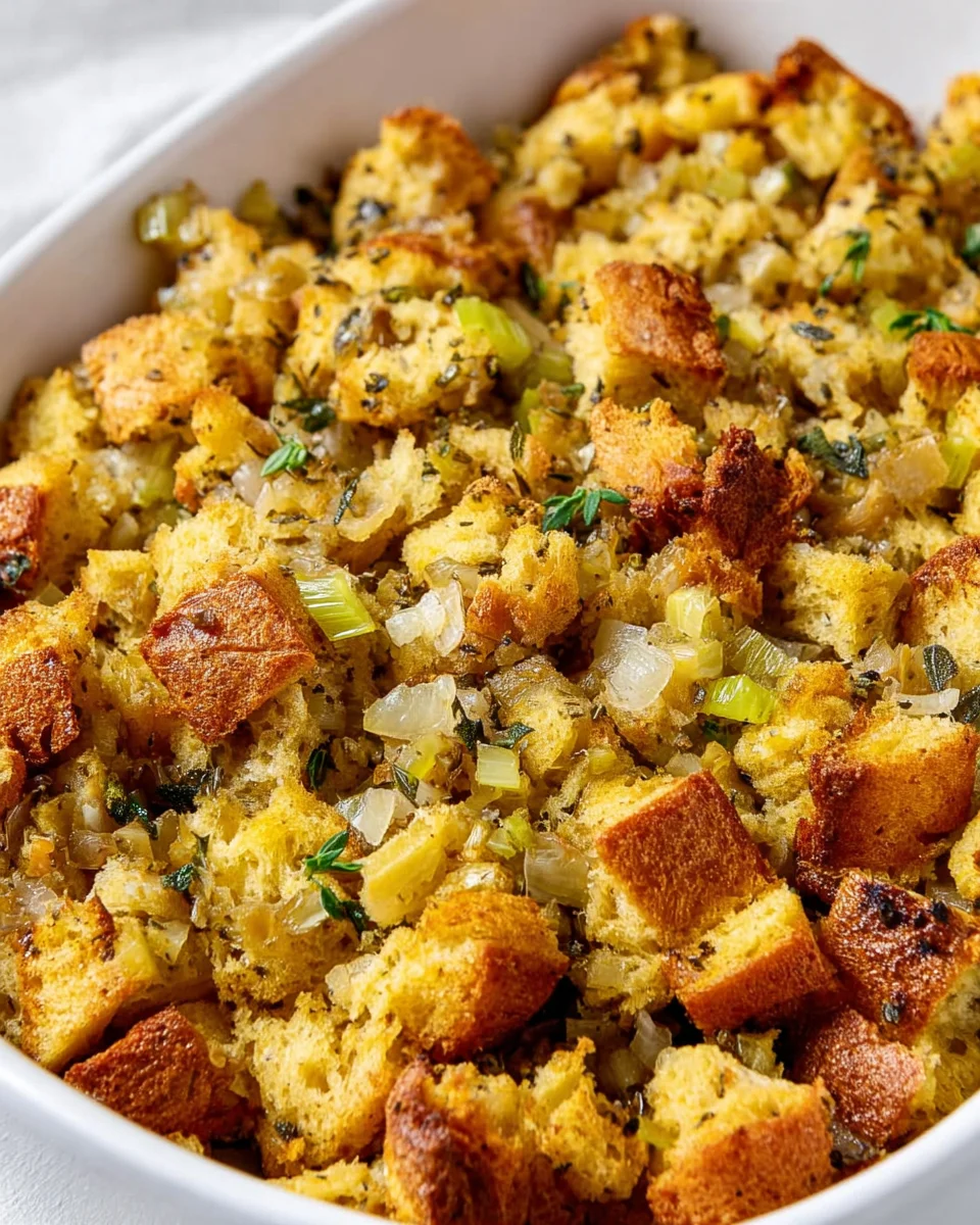 Leckeres Homemade Stuffing Rezept für Feiertage und Feste