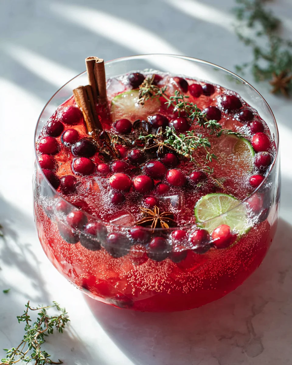 Festlicher Non-Alcoholic Christmas Punch: Erfrischend & Lecker!