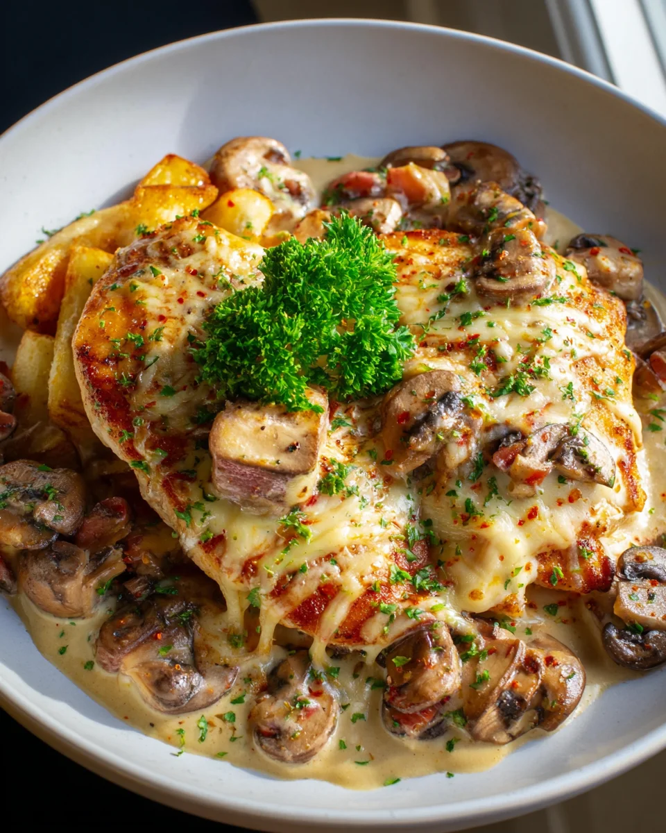 Cremige Pute Holzfaeller Art: Herzhaft & Lecker genießen