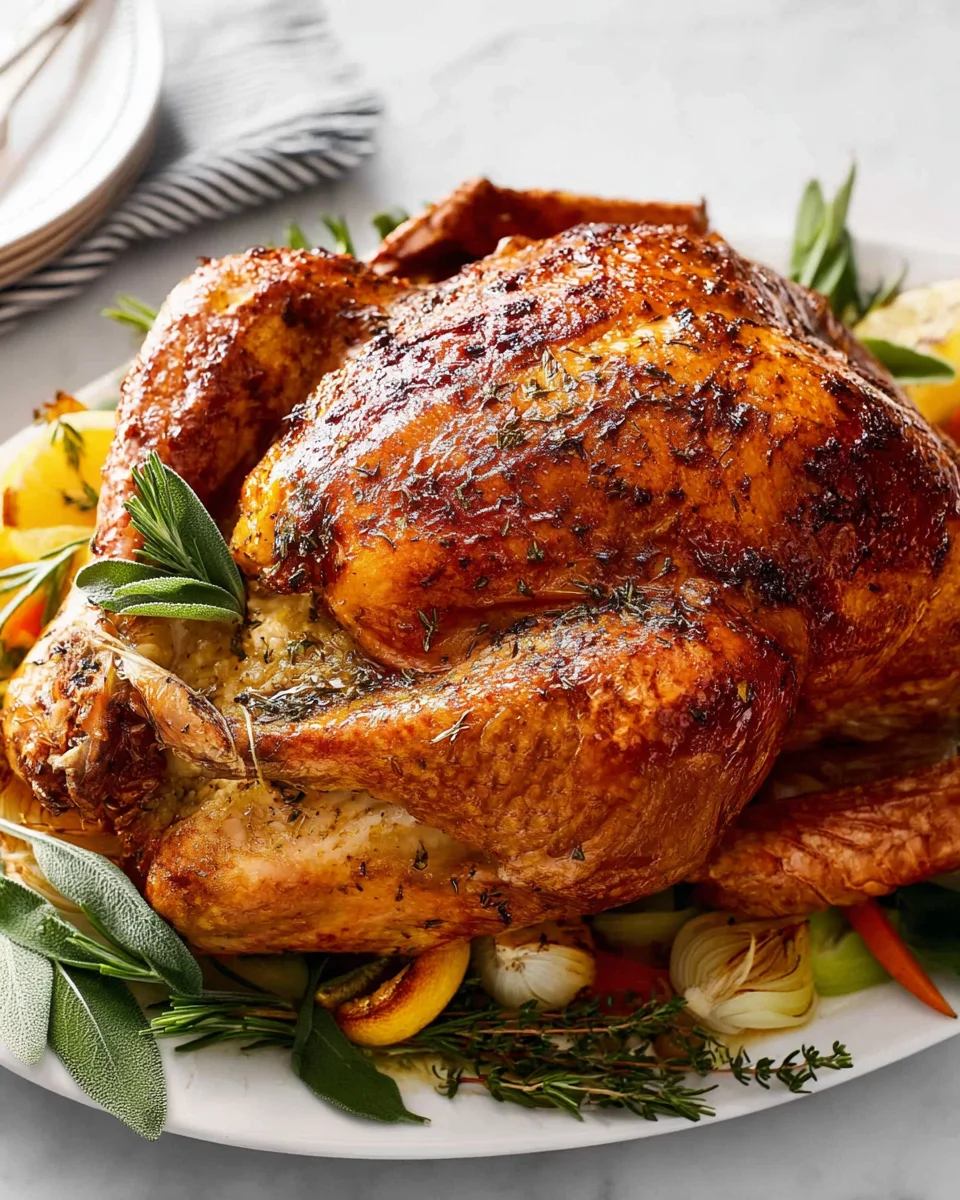 Einfache Thanksgiving Truthahn Rezept