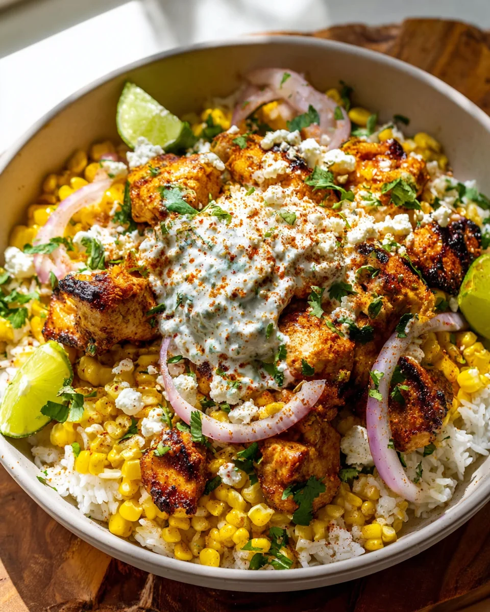 Street Corn Chicken Bowl: Dein schnelles Lieblingsrezept