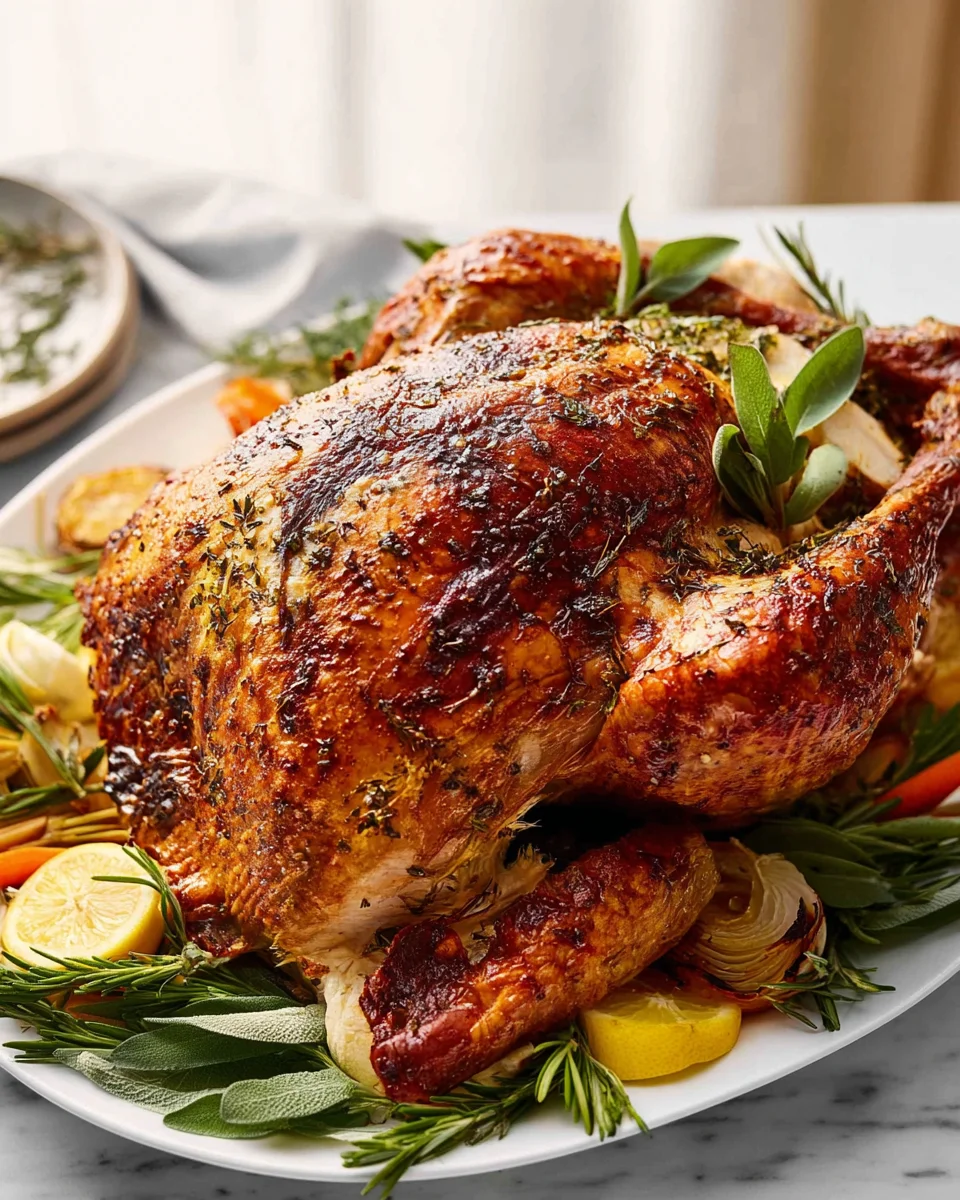 Leckeres Thanksgiving Truthahn Rezept für ein Festmahl!