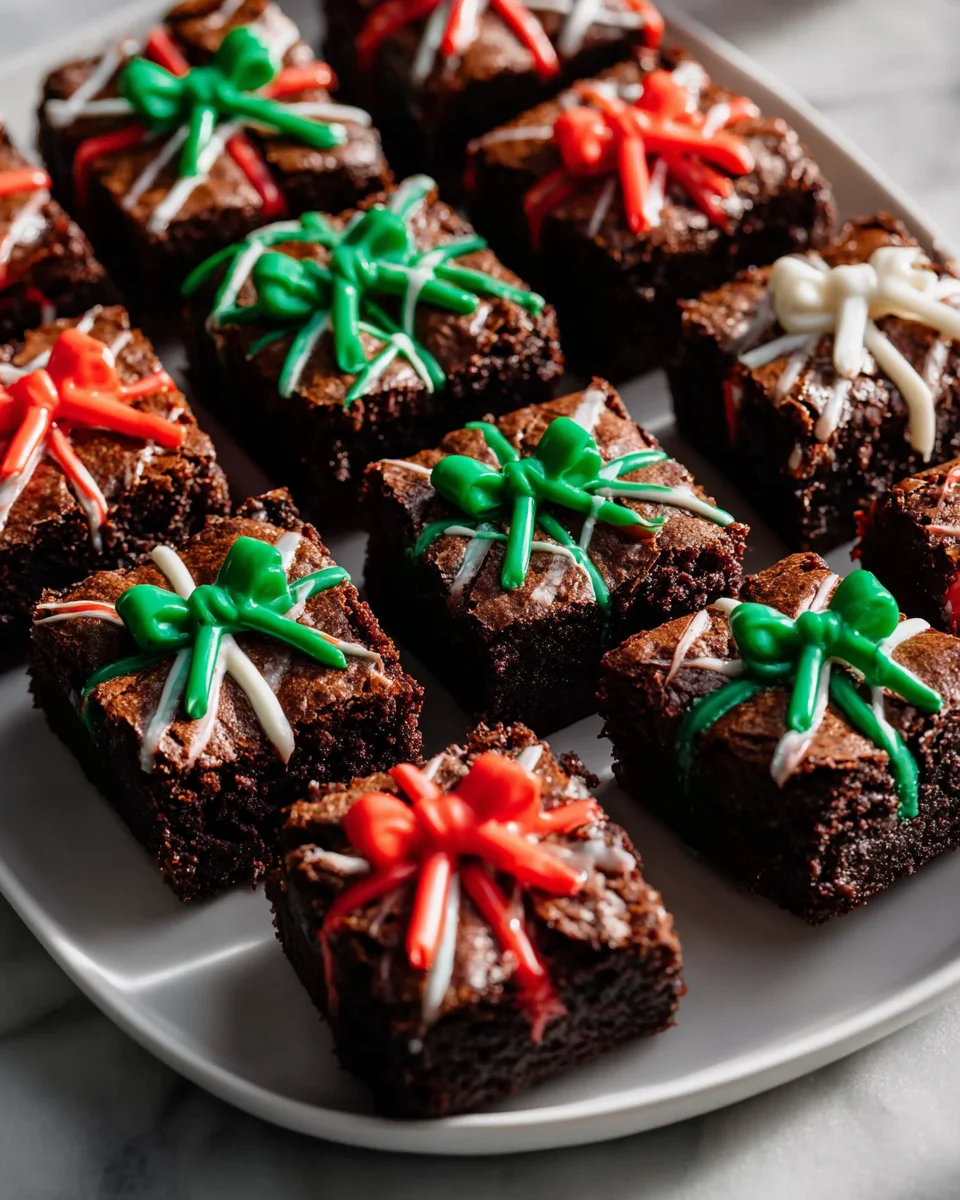 Weihnachtsgeschenk Brownies Rezept – Lecker und einfach zubereitet!
