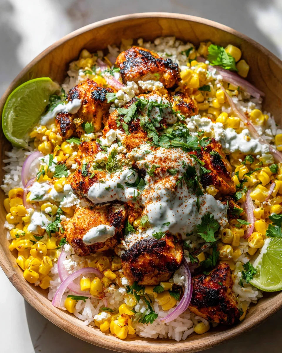 Street Corn Chicken Bowl: Dein schnelles Lieblingsrezept
