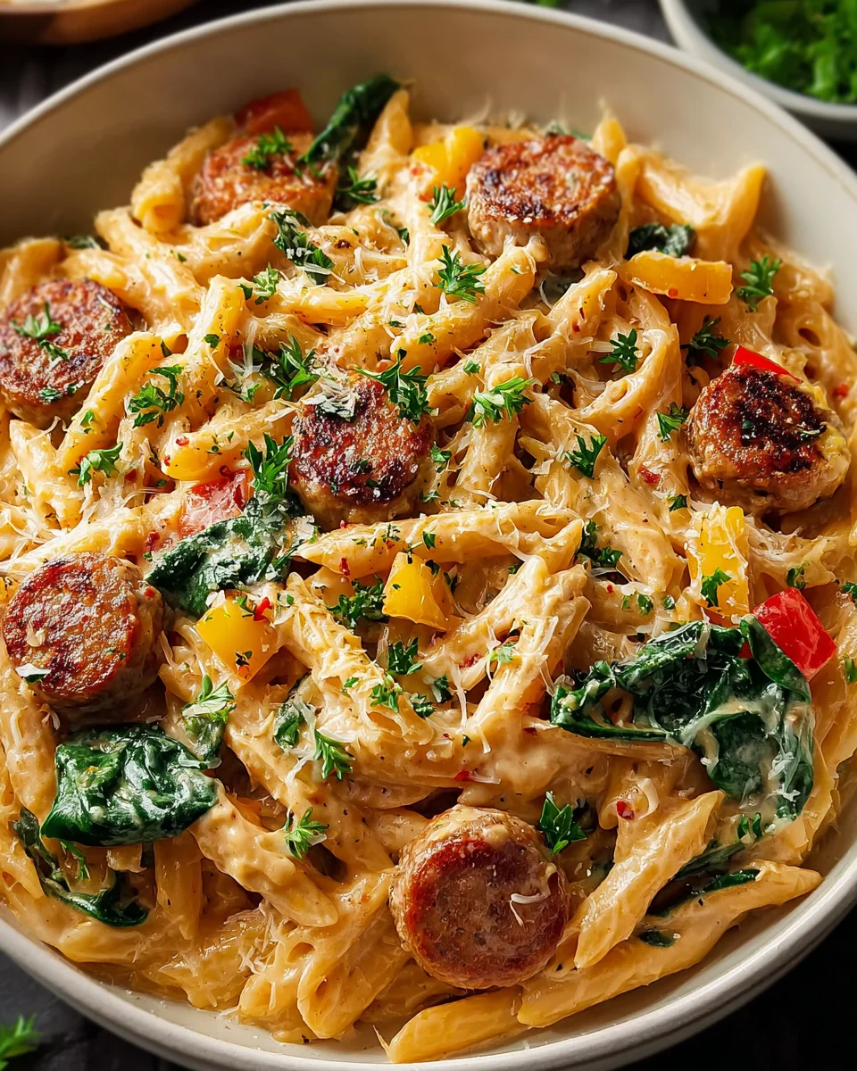 Cajun Wurst Pasta