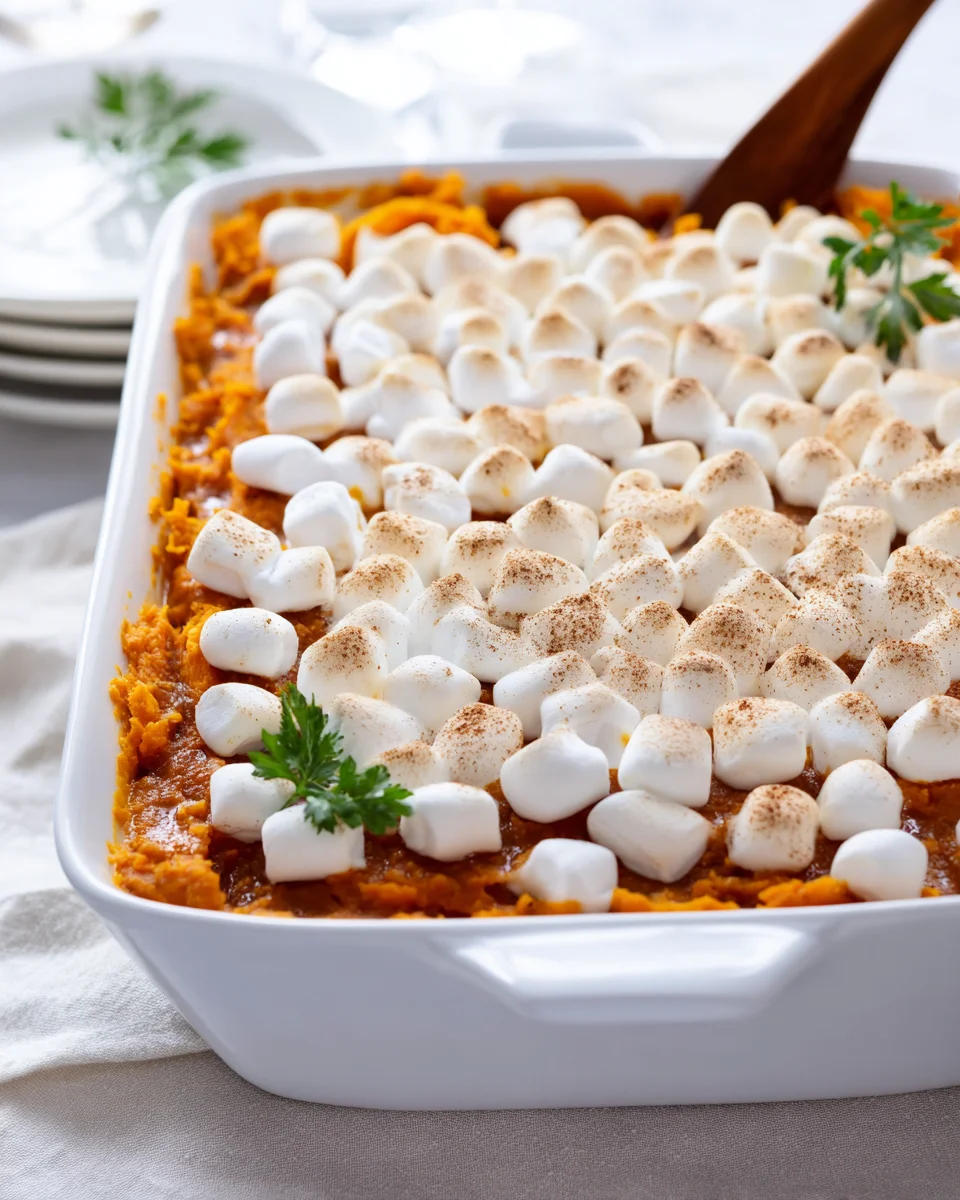 Einfache Süßkartoffelauflauf