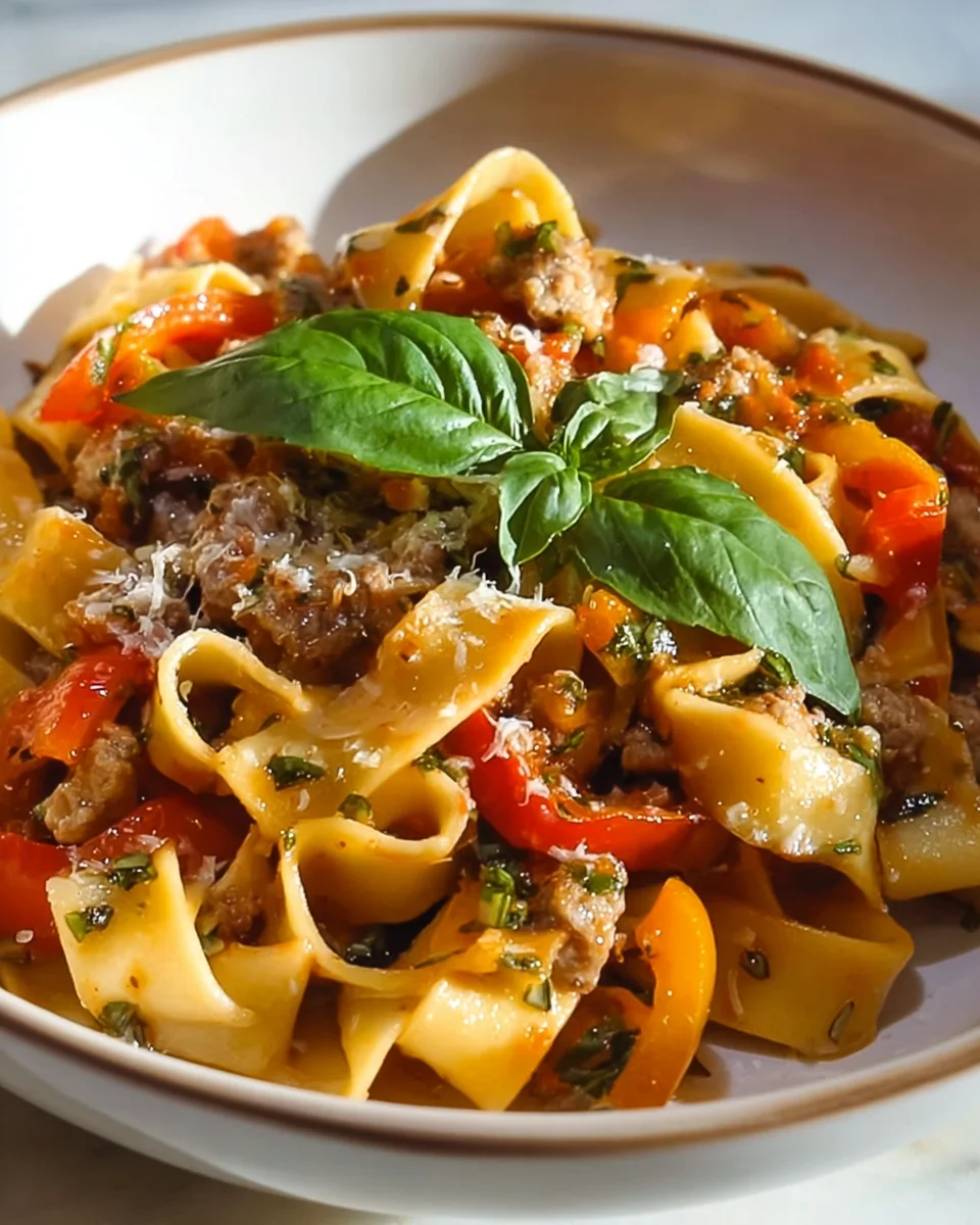 Italian Drunken Noodles Bold Spicy