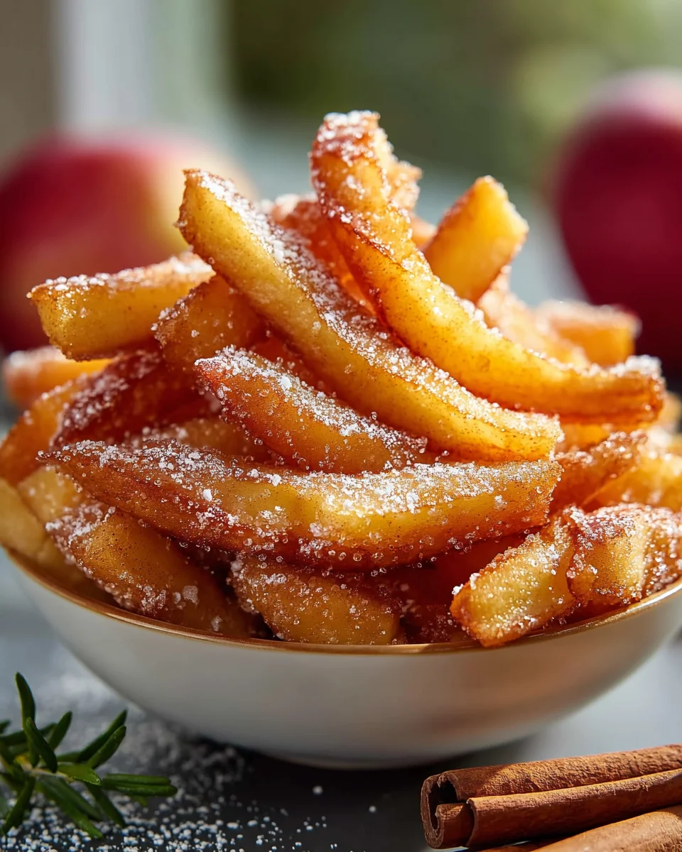 Knusprige Apfelsticks im Airfryer – Gesund und Lecker!