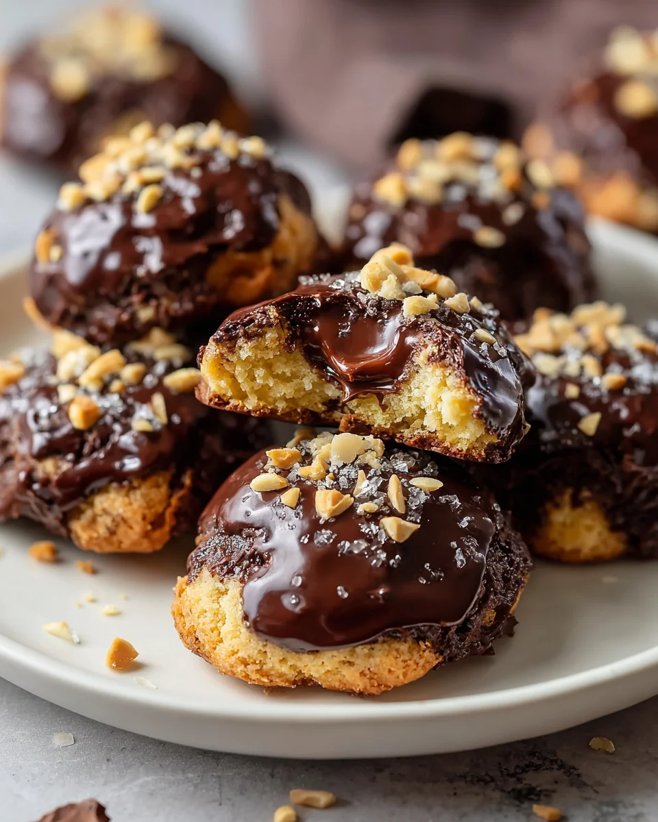 Rocher Plätzchen: Himmlische Nougat Schoko Weihnachtskekse