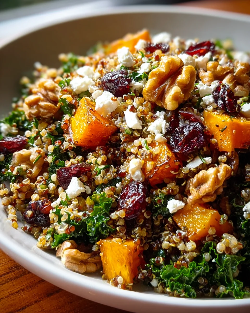 Herbsternte Getreidesalat mit Preiselbeeren - Gesund & Lecker!