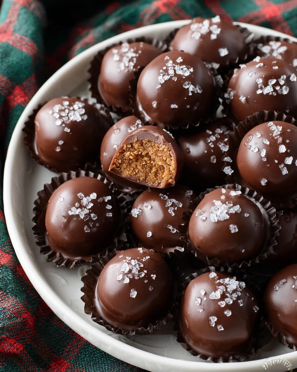 Leckere Spekulatius Kugeln Pralinen für Weihnachten genießen!