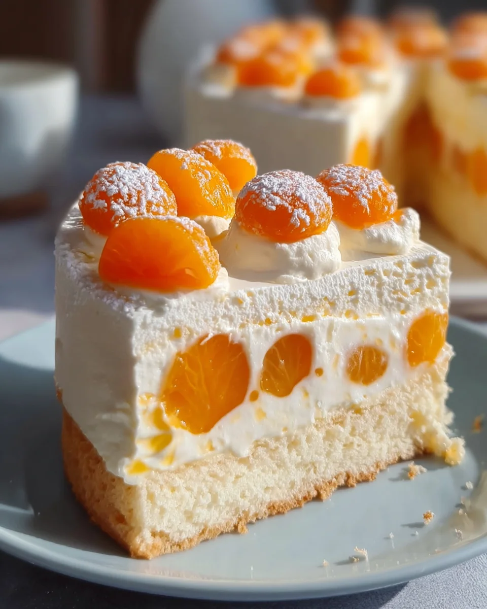 Fantakuchen mit Paradiescreme & Mandarinen: Der Traum!