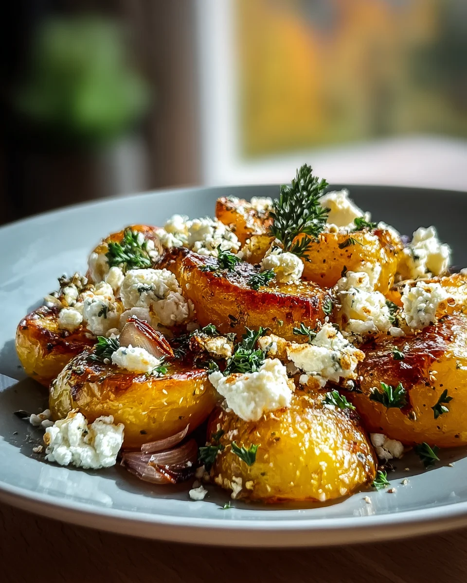 Leckere Kartoffeln mit Feta und Knoblauch – Einfaches Rezept!