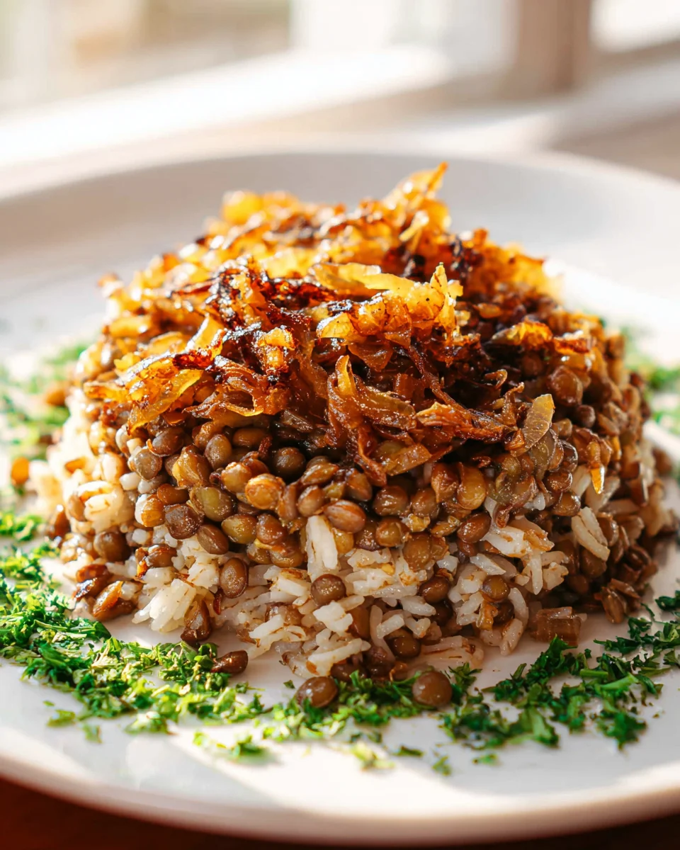 Leckeres Mujadara Rezept: Einfach, gesund und vegan genießen!