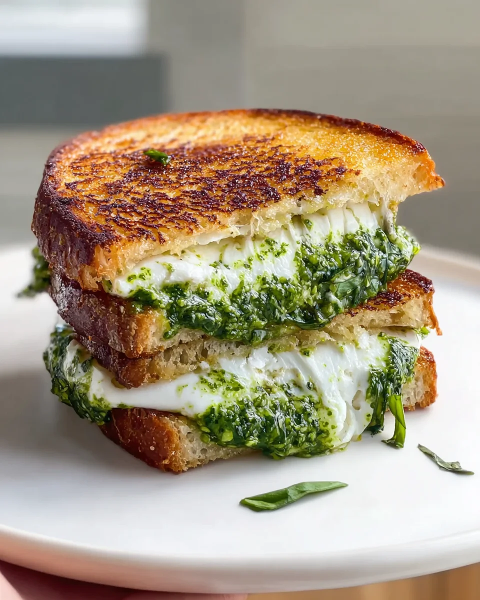 Melty Burrata Grilled Cheese Sandwich – Ein Genuss für Käseliebhaber!