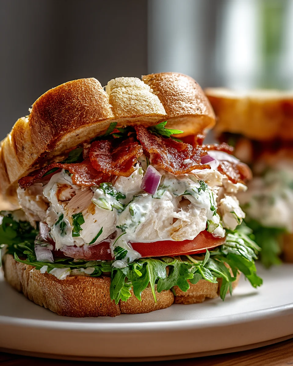 Chopped Chicken Beef Ranch Sandwich: Schnelle Geschmacksbombe