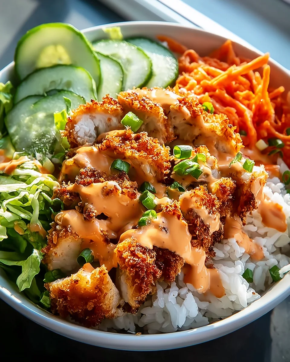 Leckere Bang Bang Chicken Rice Bowl – Dein schnelles Lieblingsgericht!