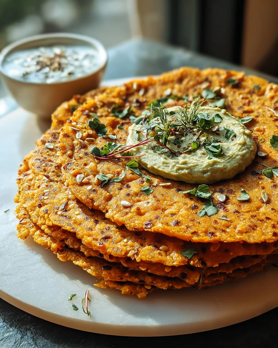 High Protein Rote Linsen Fladenbrot – Gesund und Lecker!