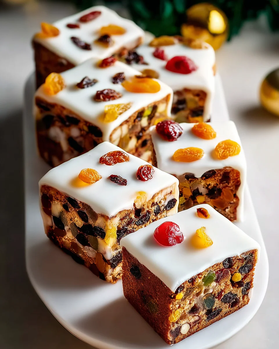 Festlicher Weihnachts-Fruchtkuchen Traybake: Ein Genuss!
