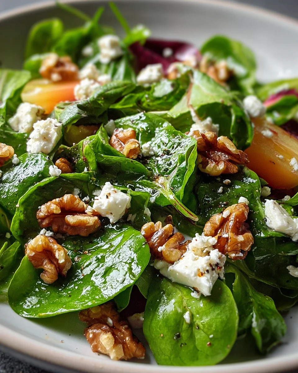 Feldsalat mit Walnüssen und Feta – Ein ultimativer Genuss!