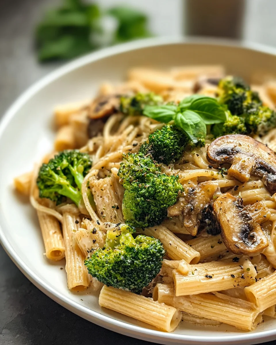 Vegane Pilz Brokkoli Pasta – Ultimatives Rezept für Genießer