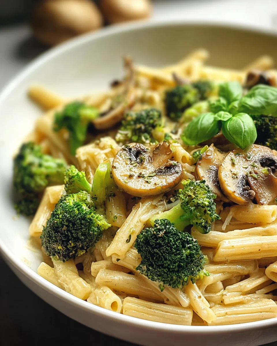 Vegane Pilz Brokkoli Pasta – Ultimatives Rezept für Genießer