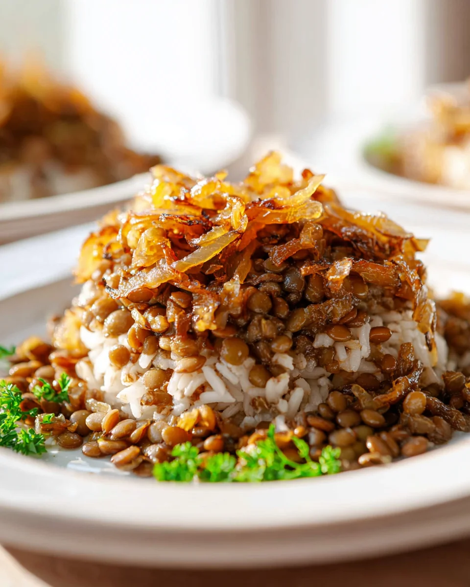 Leckeres Mujadara Rezept: Einfach, gesund und vegan genießen!