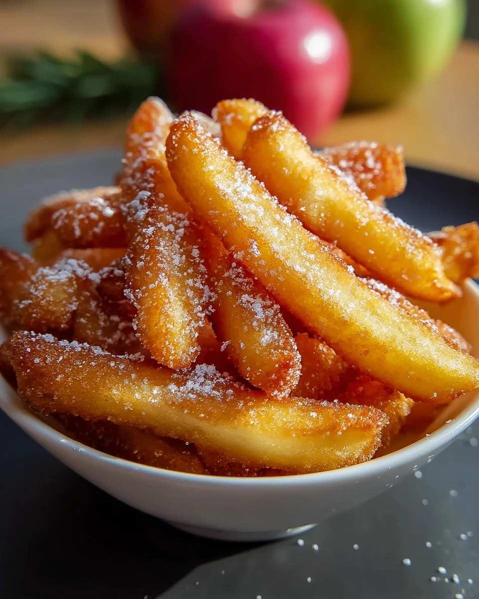 Knusprige Apfelsticks im Airfryer: Dein gesunder Snack-Hit!