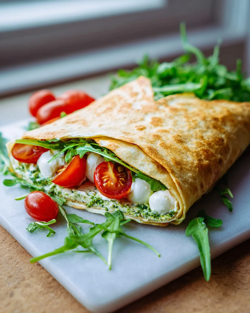 Leckere Hüttenkaese Wraps - Gesund & Einfach Nachzumachen!