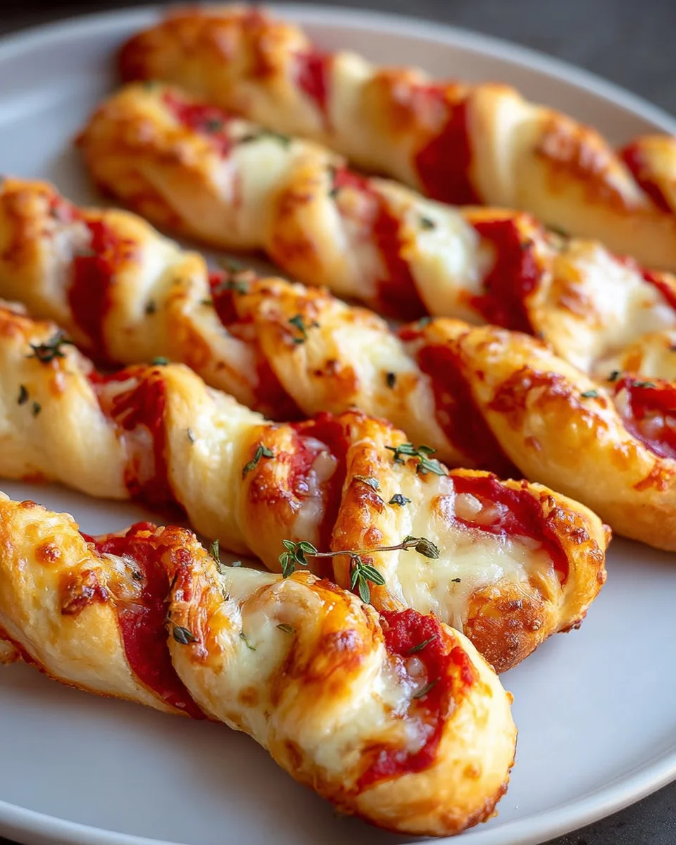 Candy Cane Pizza Breadsticks: Süßes Vergnügen für Weihnachten!