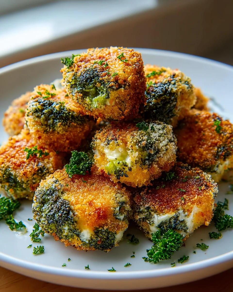 Knusprige Brokkoli Käse Nuggets – Perfekt für jeden Snack!