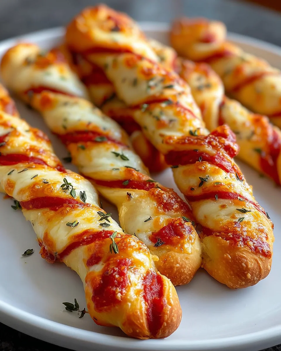 Candy Cane Pizza Breadsticks: Süßes Vergnügen für Weihnachten!