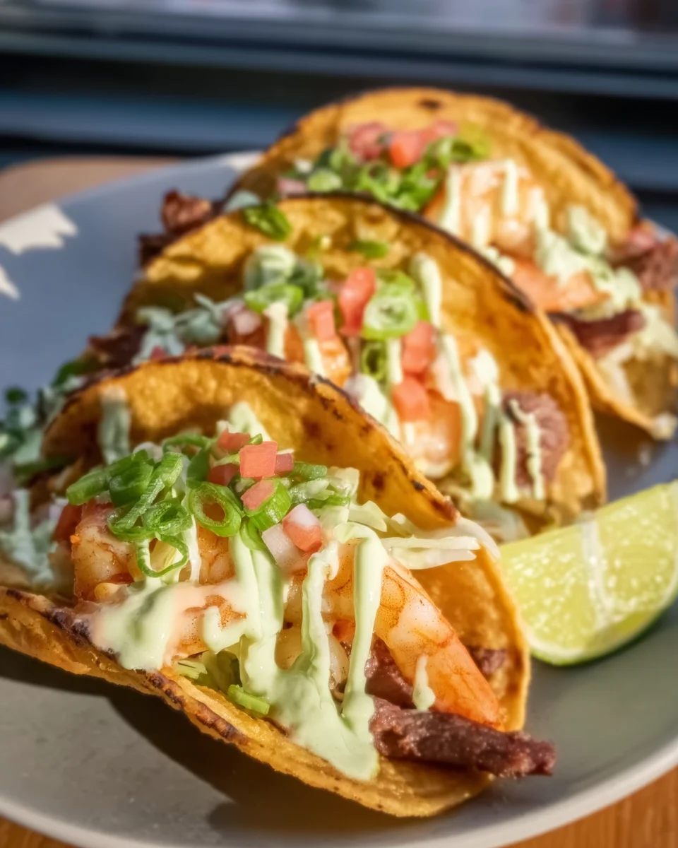 Leckere Shrimp und Steak Tacos – Ein Geschmackserlebnis!