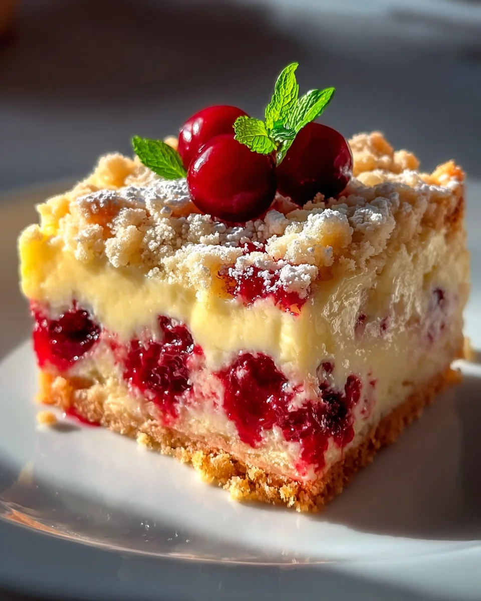 Perfekter Kirsch-Extractkuchen: Streusel & Vanillepudding