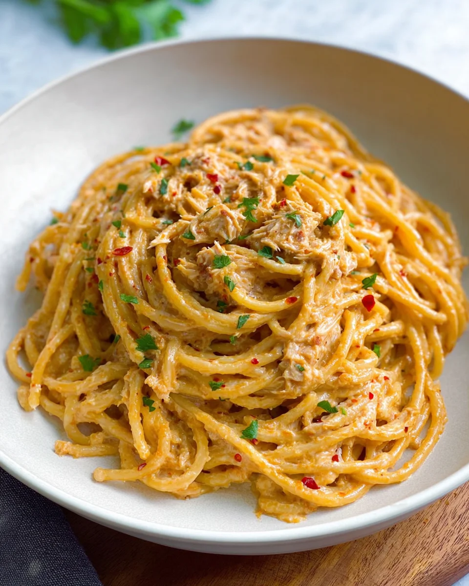 Leckere Pasta mit Thunfisch Sauce – Schnell und einfach!