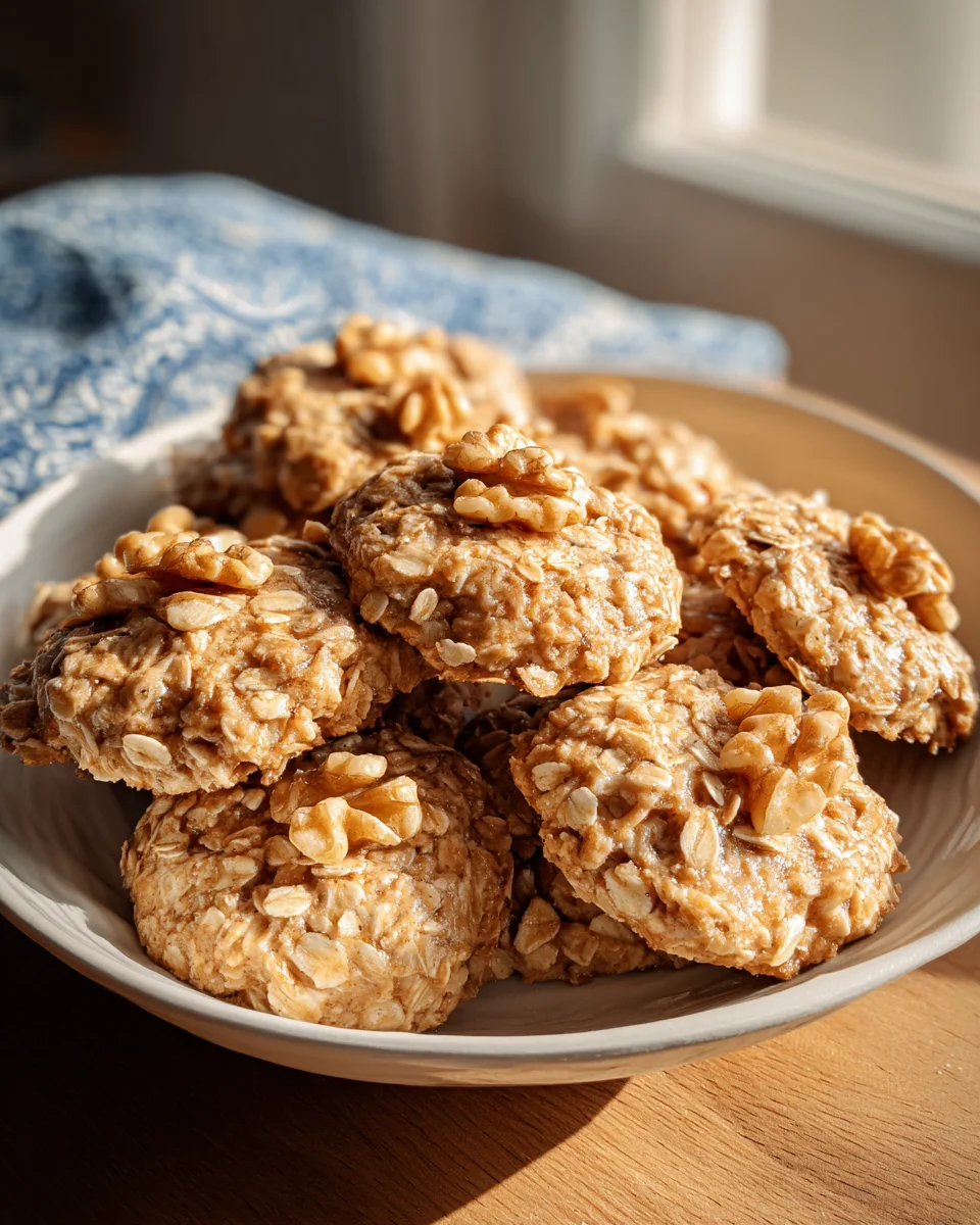Leckere Haferflocken-Walnuss-Torte ohne Alkohol genießen!
