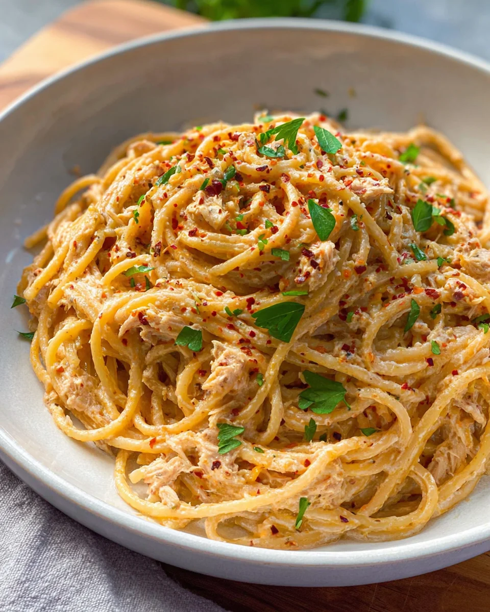 Leckere Pasta mit Thunfisch Sauce – Schnell und einfach!