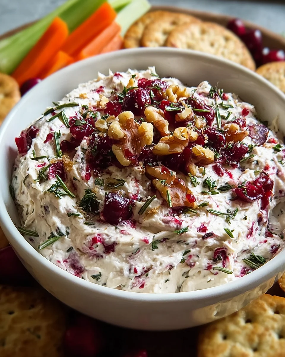 Cranberry Whipped Feta Dip: Festlicher Rezept-Hit!