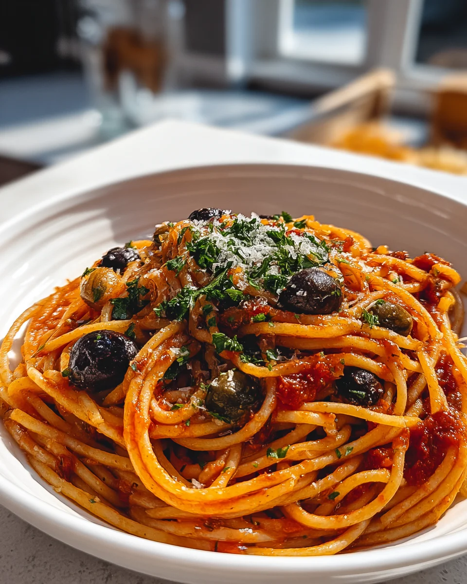 Leckere Spaghetti Puttanesca – Schnelles Rezept ohne Alkohol