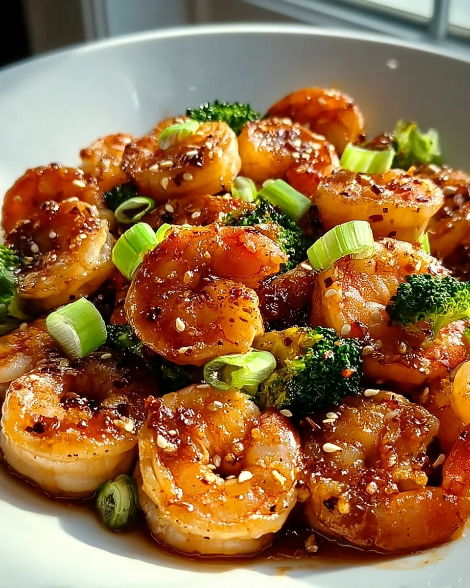 Das Ultimative Hochprotein Honig-Knoblauch Garnelen Rezept