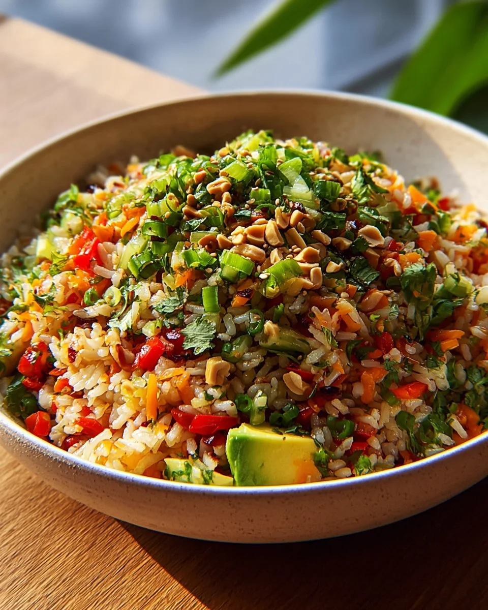 Knuspriger Reissalat Erdnuss-Chili: Das ultimative Sommerrezept