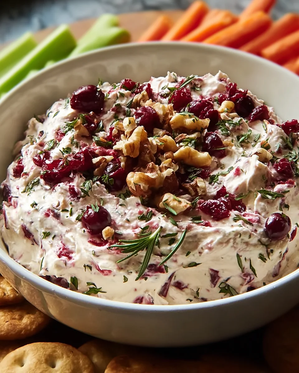 Cranberry Whipped Feta Dip: Festlicher Rezept-Hit!