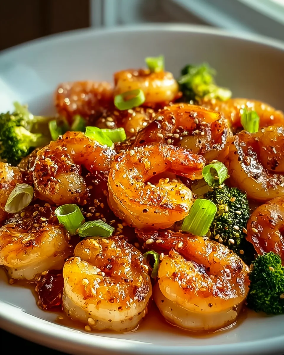 Das Ultimative Hochprotein Honig-Knoblauch Garnelen Rezept