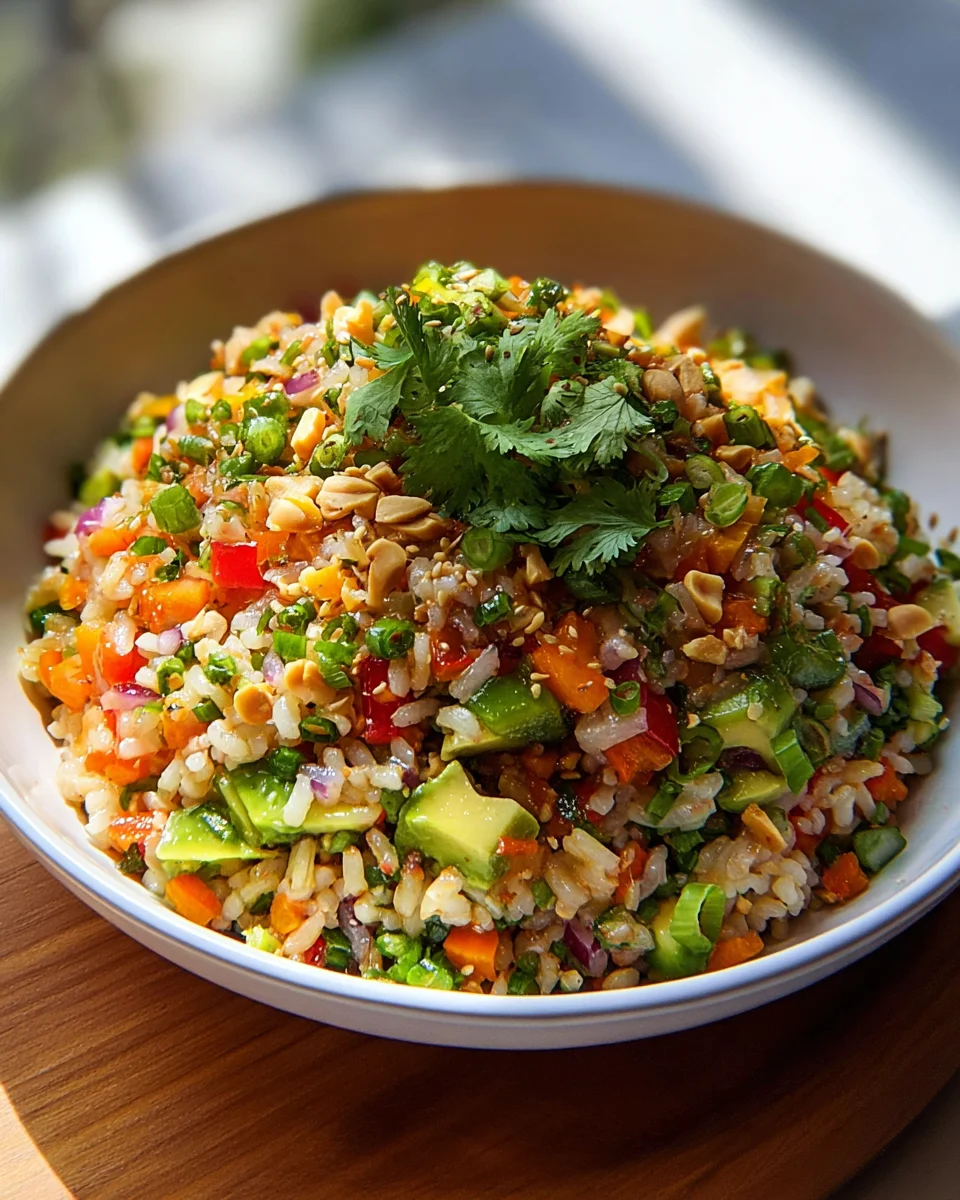 Knuspriger Reissalat Erdnuss-Chili: Das ultimative Sommerrezept