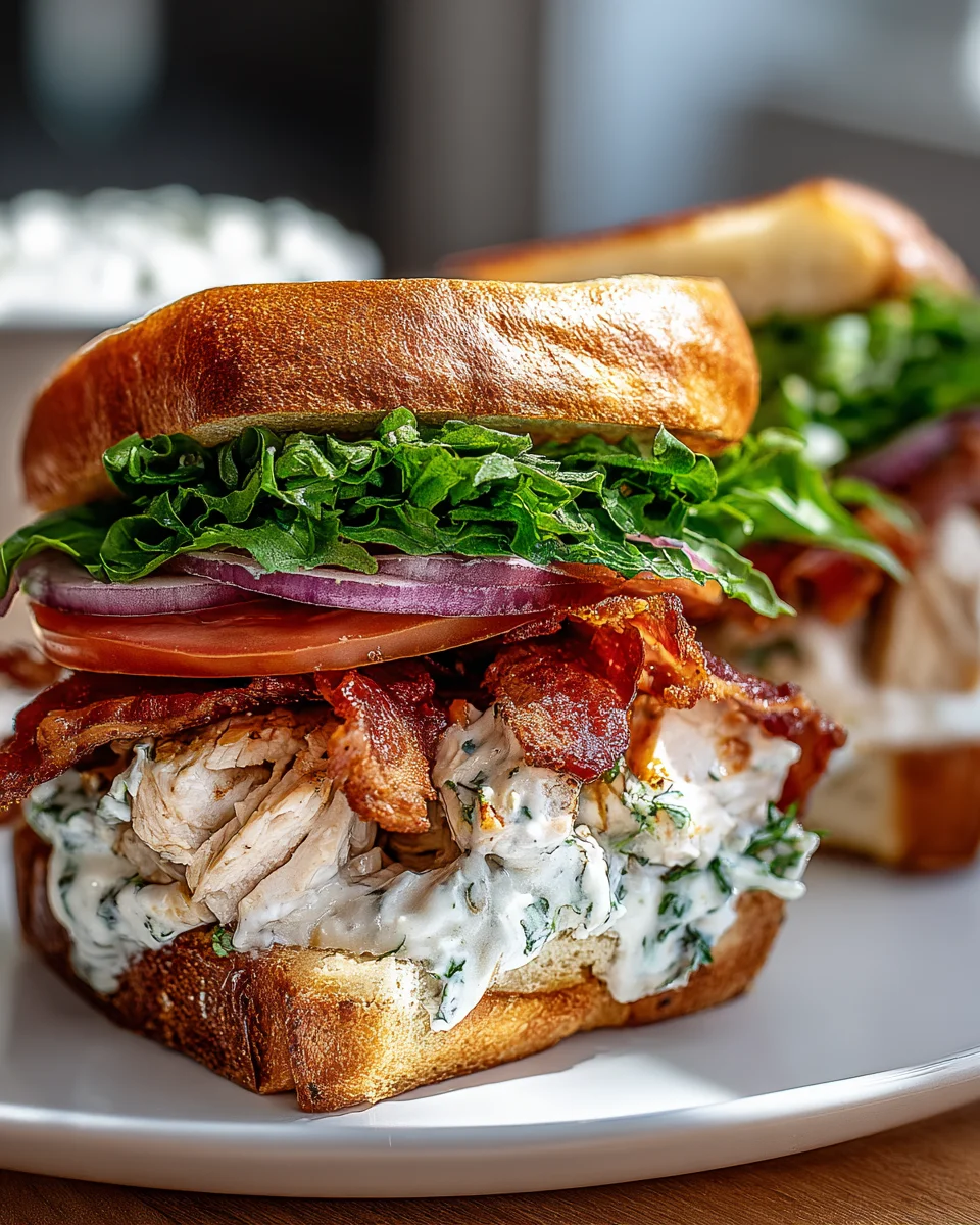 Chopped Chicken Beef Ranch Sandwich: Schnelle Geschmacksbombe
