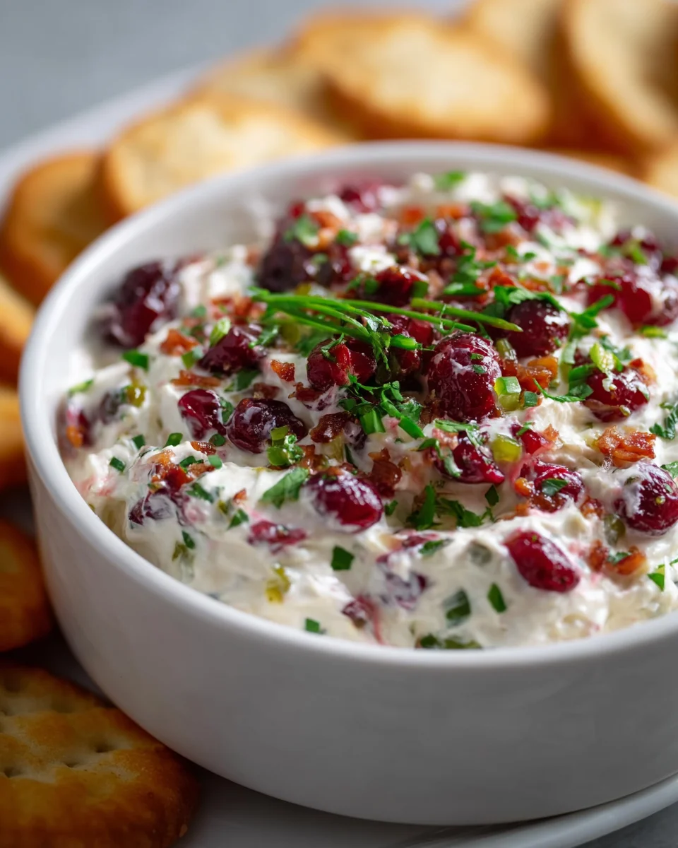 Cranberry Jalapeno Cream Cheese Dip – Ein würziger Genuss!