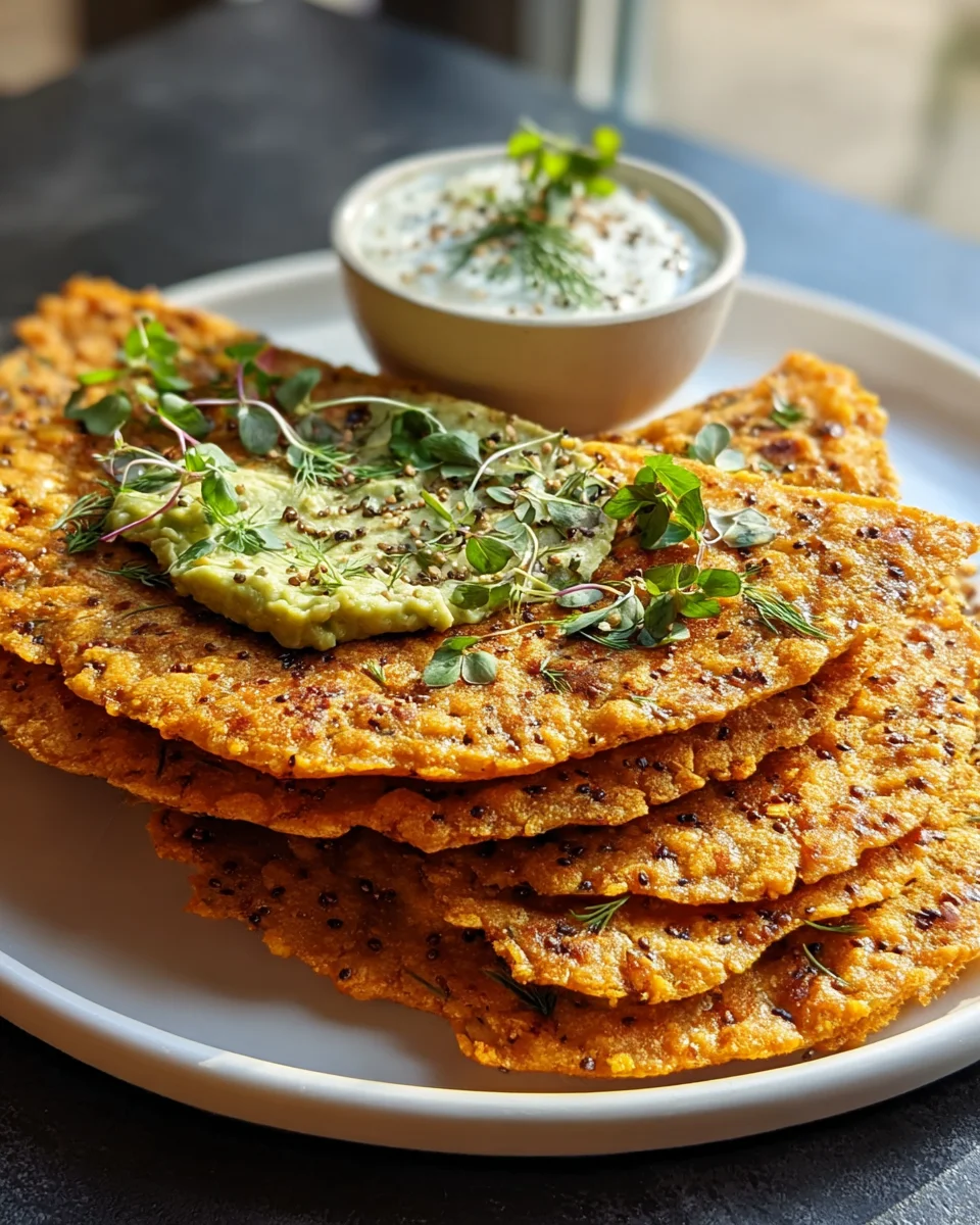 High Protein Rote Linsen Fladenbrot – Gesund und Lecker!