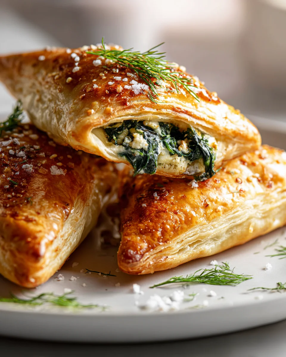 Feta Spinat Blätterteig Taschen: Dein neues Lieblingsrezept!