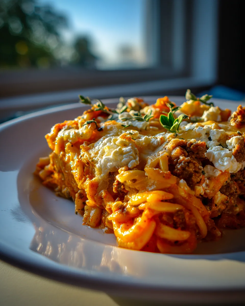 Der Beste Griechische Nudelauflauf: Feta, Hackfleisch-Traum!