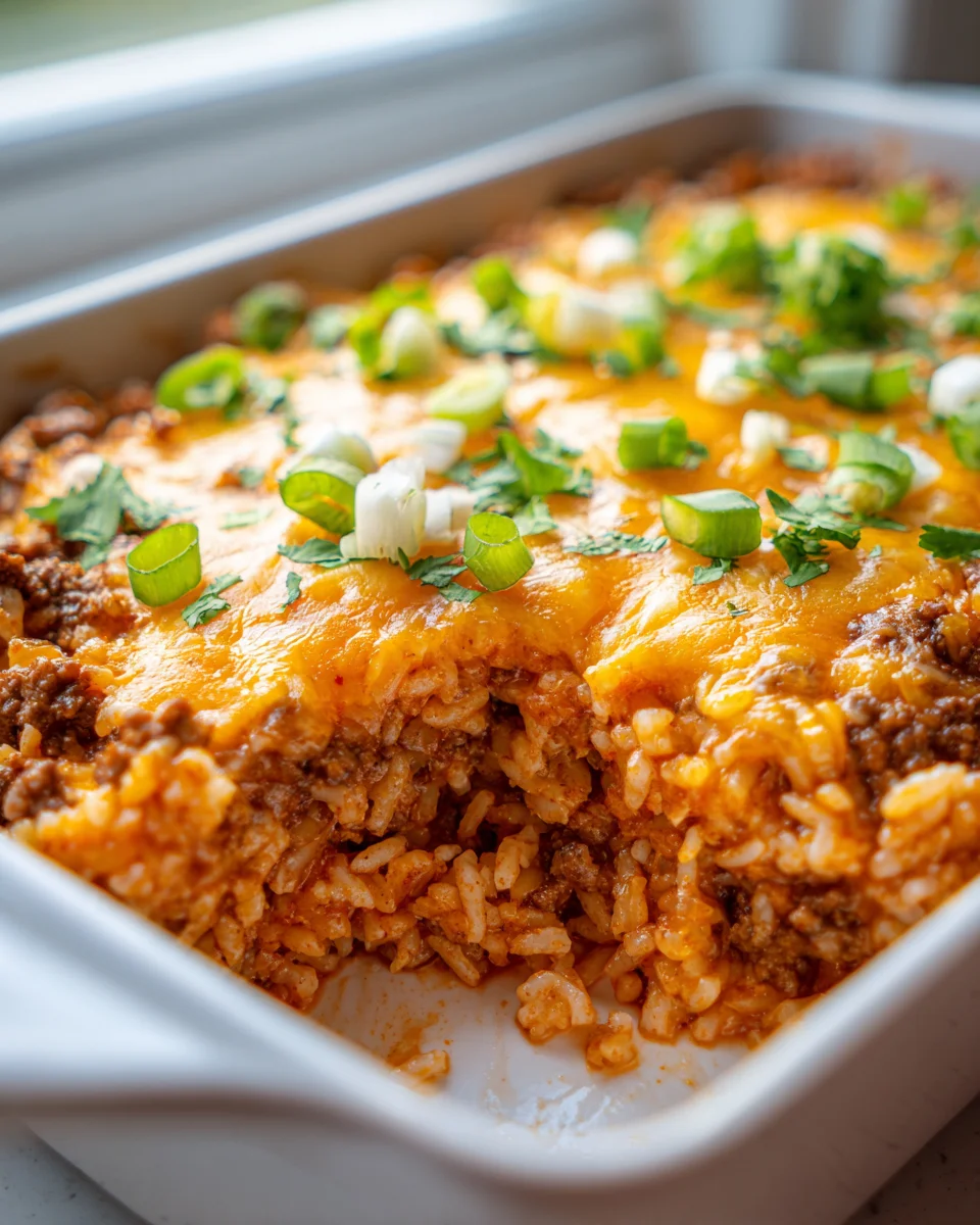Rinderhack-Enchilada-Reisauflauf: Dein einfaches Familienessen!